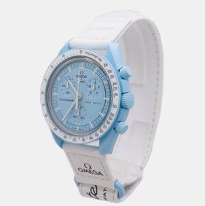 💟Omega x Swatch💟 Mission to Uranus Bioceramic Moonswatch Watch💟